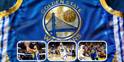 金州勇士队球队Logo及球员赛场照片